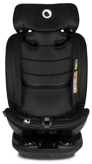 Lionelo - Forgatható autósülés alappal BASTIAAN i-Size 40-150 cm fekete karbon