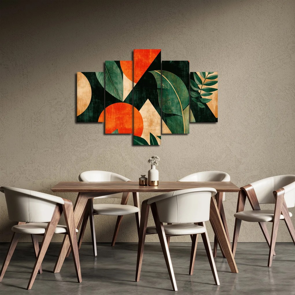 Kép - Geometrikus természeti minták II. (150x105 cm)