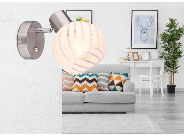 Globo 54025-1 - Fali spotlámpa WILLY 1xE27/40W/230V