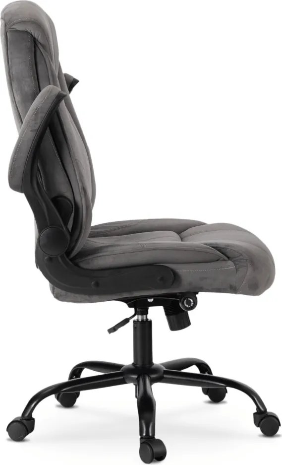 Forgószék szürke velúr. COMFORT