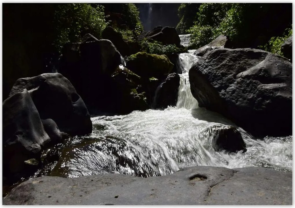 Poszterek 100x70 Peguche vízesés Ecuador