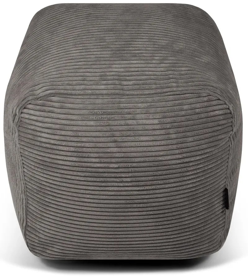 Kék kordbársony babzsákfotel Plus 50 Lounge – SLOWDOWN