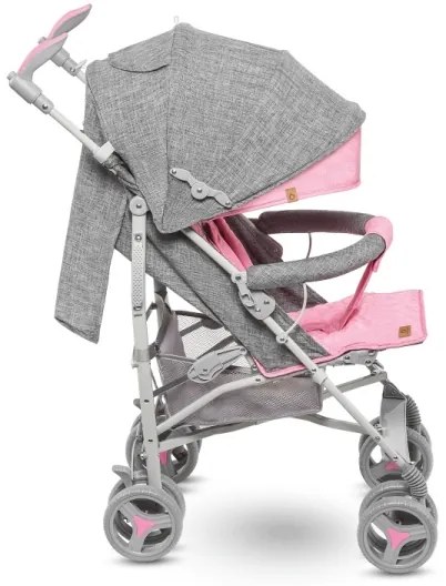 Lionelo - IRMA esernyős babakocsi, rózsaszín