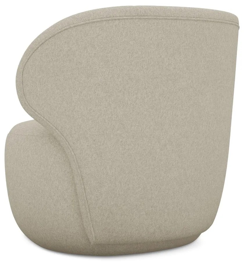 Bézs fotel Kama – Makamii