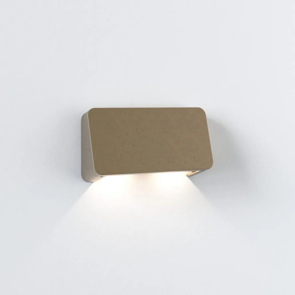 ASTRO LIGHTING 1419006 INCLINE Modern Kültéri Fali Lámpa Sárgaréz LED IP65