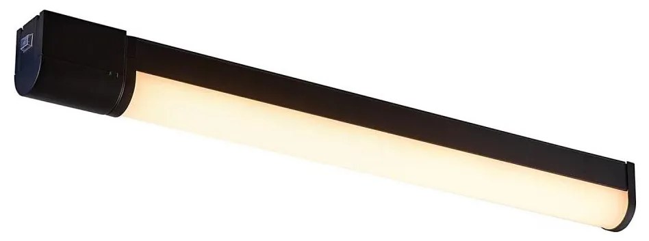 Nordlux - LED fürdőszobai tükörvilágítás aljzattal LED/15W/230V IP44 68,4cm fekete