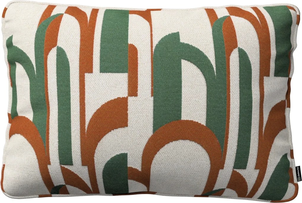 Párnahuzat 60x40 zöld-piros