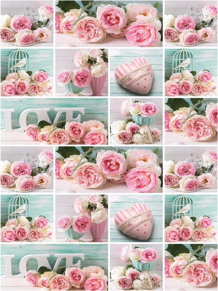 Fotótapéta virágok rózsák rózsa fotótapéta 206 x