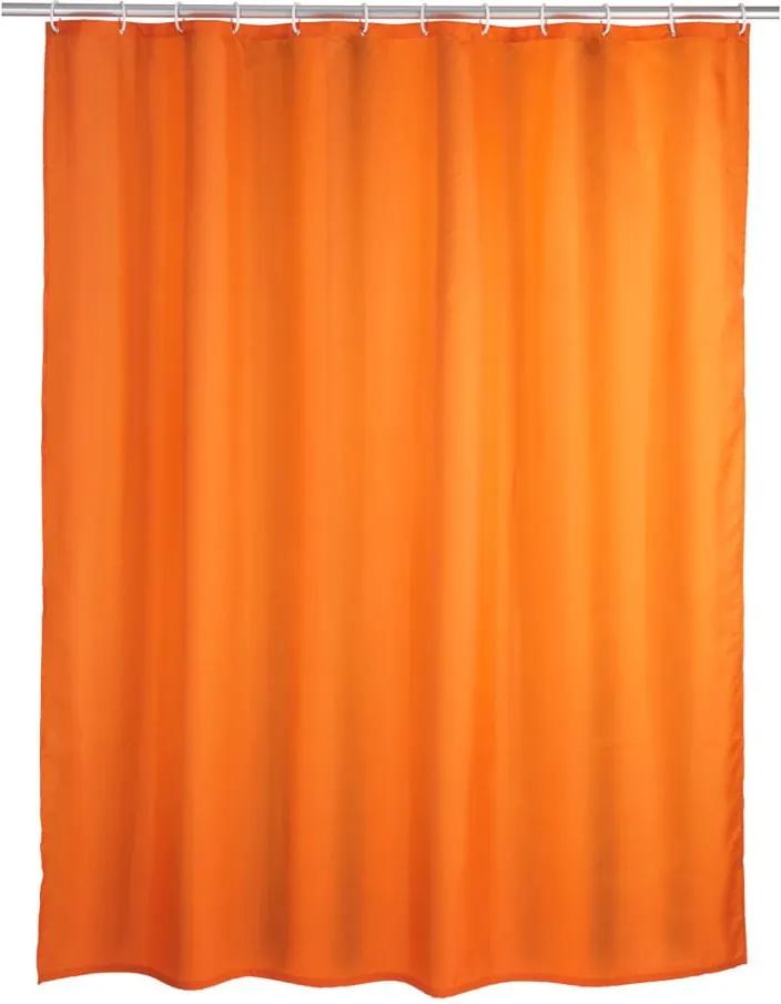 Puro narancssárga zuhanyfüggöny, 180 x 200 cm - Wenko