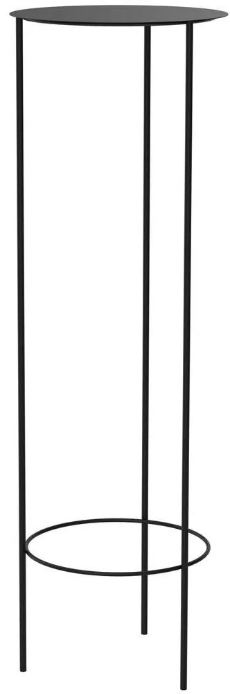 Virágállvány 100x32 cm fekete