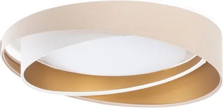 LED dimmelhető mennyezeti lámpa SM. GALAXY M. 24W/230V Ø 55 cm bézs/fehér/arany + távirányító