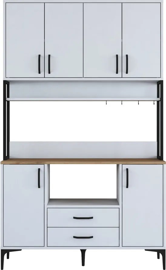 Konyhaszekrény, 120 cm – JE169