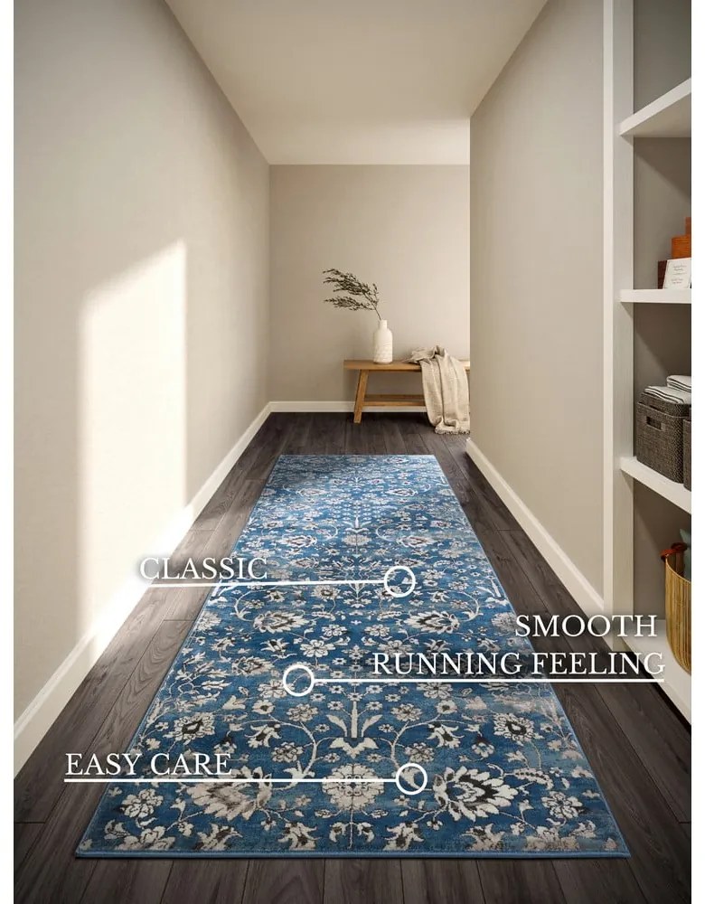 Kék futószőnyeg 80x240 cm Ernest – Villeroy&amp;Boch