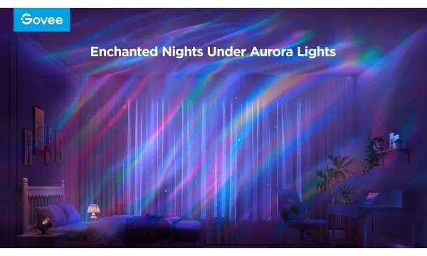 Govee - LED RGBW Galaxy Világítás Projektor Pro Wi-Fi Matter