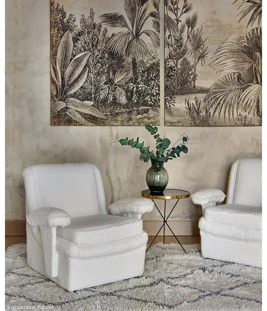 Krémszínű mosható kézi szövésű gyapjú szőnyeg 200x300 cm Berber Soul – Lorena Canals