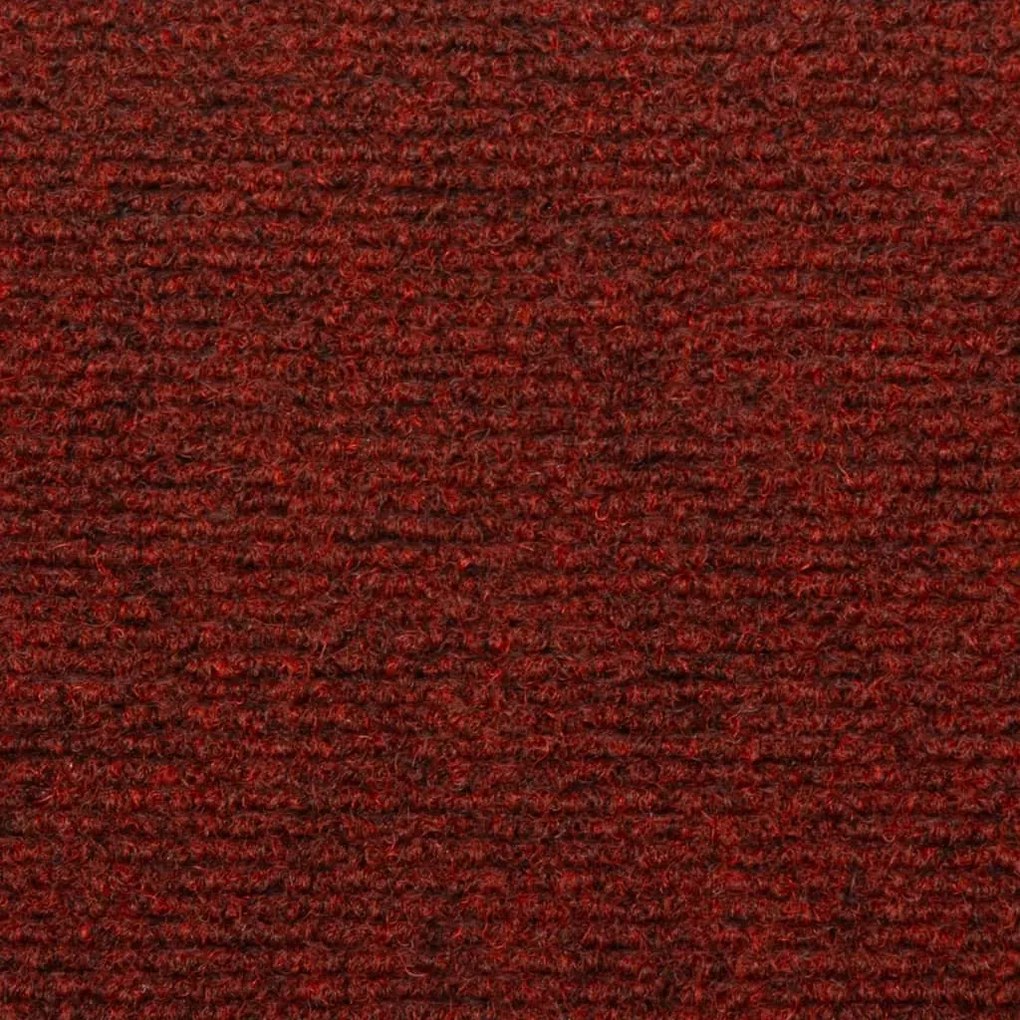 5 db bordó tűlyukasztott lépcsőszőnyeg 65x21x4 cm