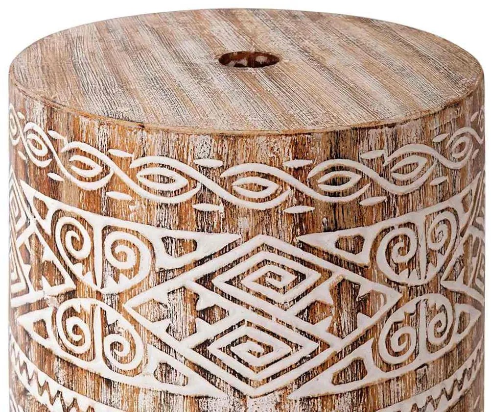 Napernyő Alappal 250 cm Pamut, Fa