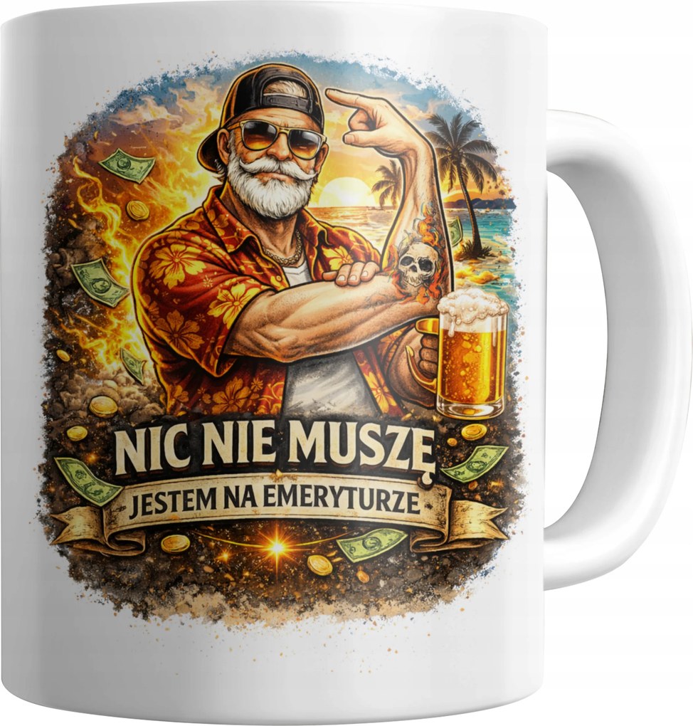 Fehér Bögre Nem Kell Nyugdíjas Vagyok Ajándék Nyugdíjasnak