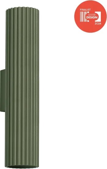BRILAGI - LED fali lámpatest CRESTO 2xGU10/10W/230V 30 cm zöld