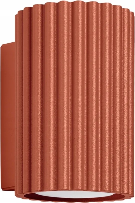 Fali lámpa Reflektor Tuba Spot GU10 Piros Karbon 1654 Sollux