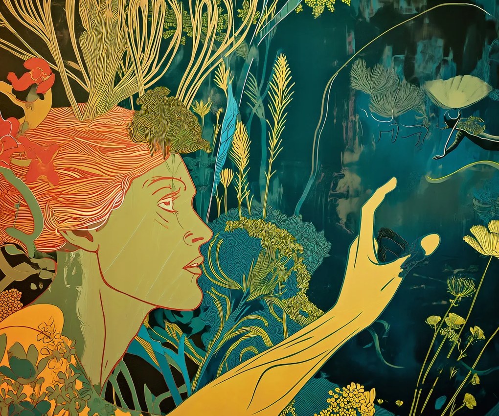 Poszter 60x50cm Hívás Flórába