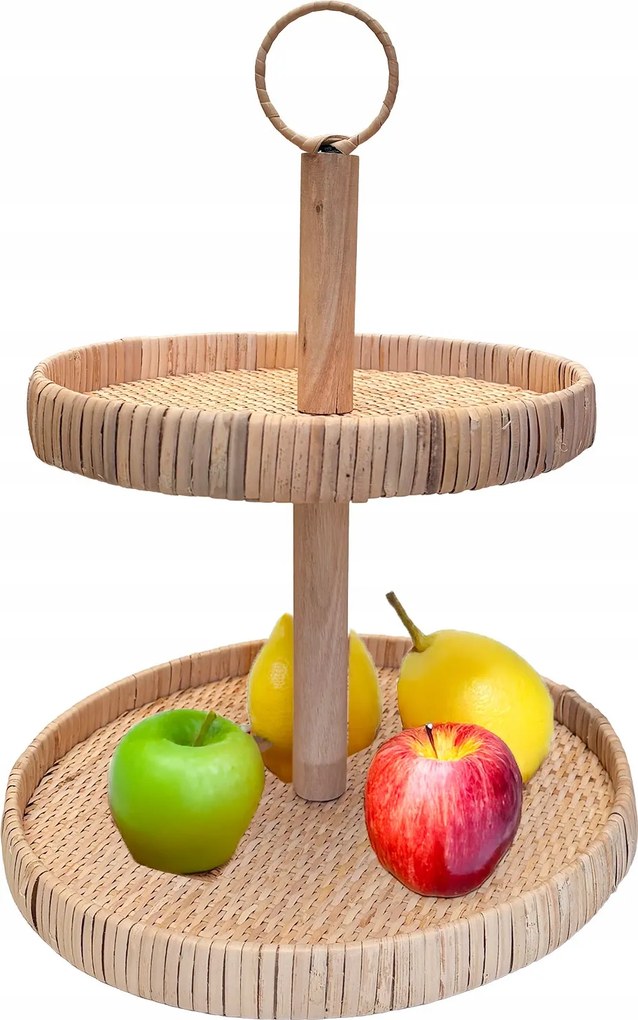 Patera Édes Asztalra Gyümölcs Emeletes Muffin kétszintes 40cm