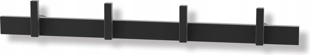 Zack Cadore Fali akasztó Ruhaakasztó léc 40 cm Fekete