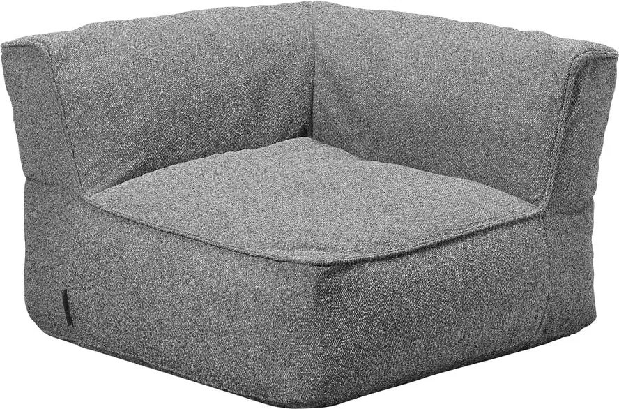 Szürke kerti kanapé modul (variálható sarok) Grow – Blomus