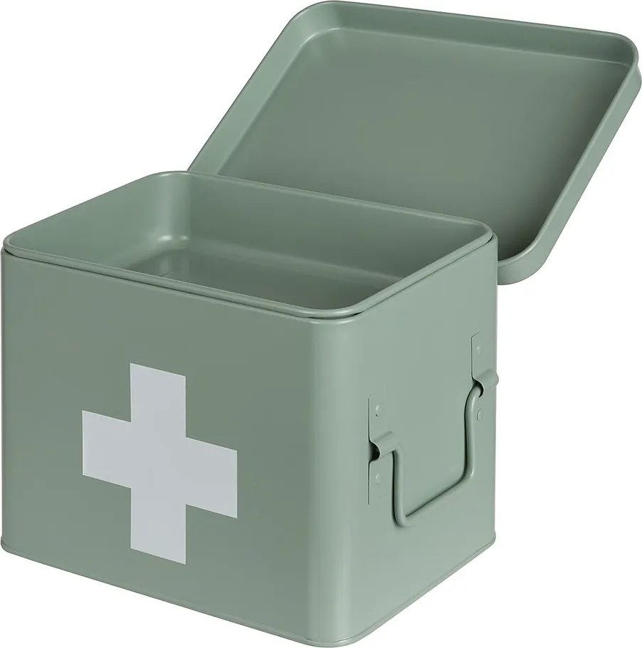 MEDIC gyógyszeres doboz, zsályazöld