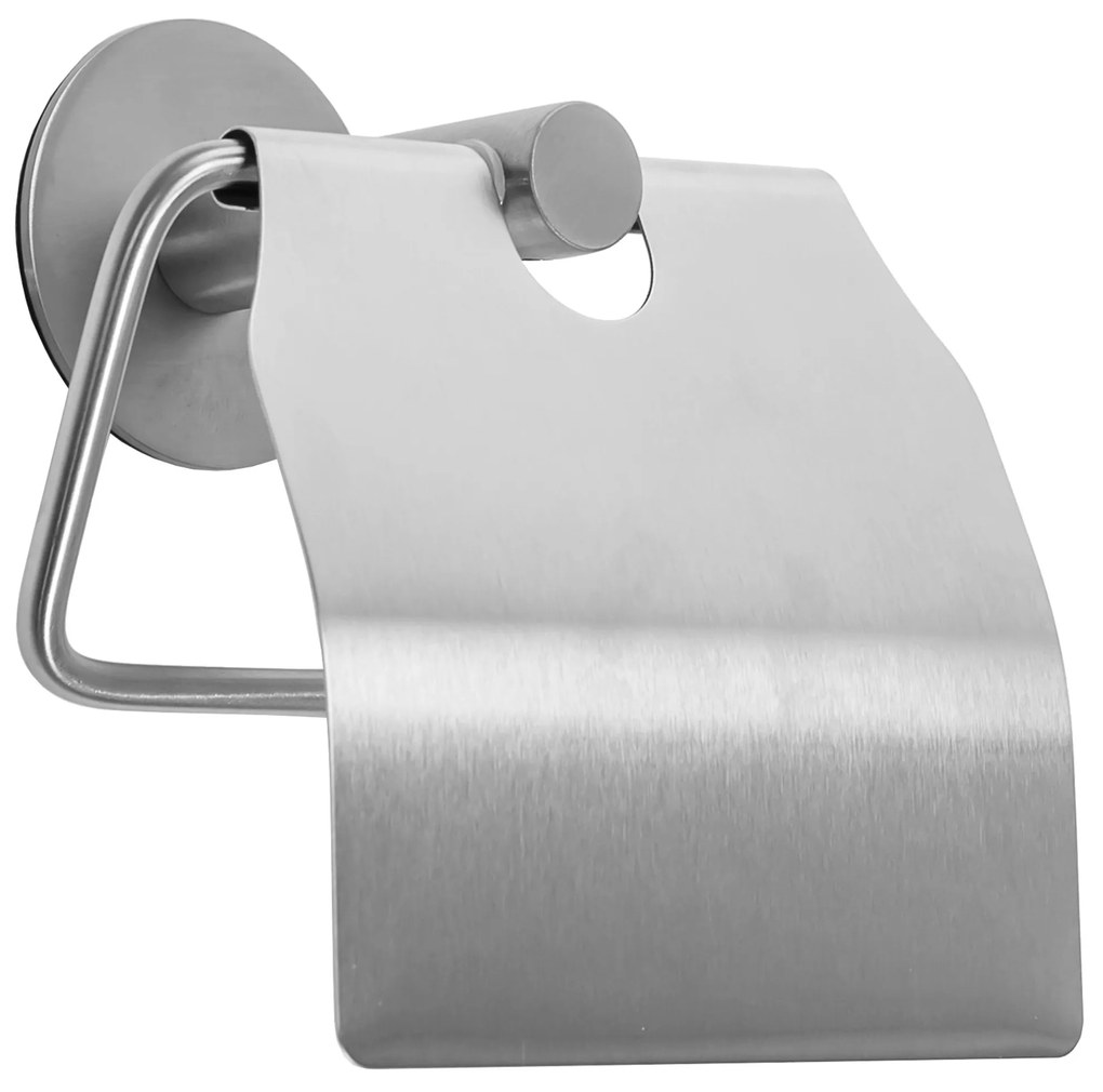 Falra szerelhető wc papír tartó Nickel Brush INOX 322219