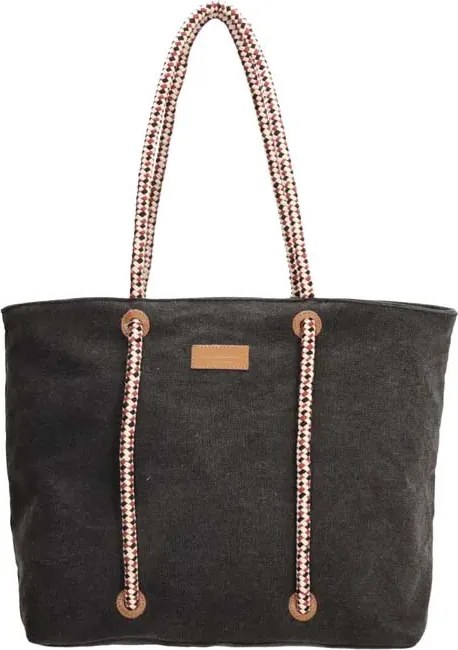 Fekete dizájnos strandtáska „Atlantic”