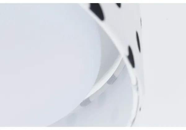 LED mennyezeti lámpa GALAXY KIDS LED/24W/230V pöttyös fehér/fekete