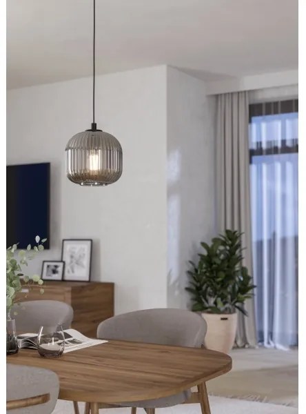 Eglo 99371 - Csillár zsinóron MANTUNALLE 1xE27/40W/230V