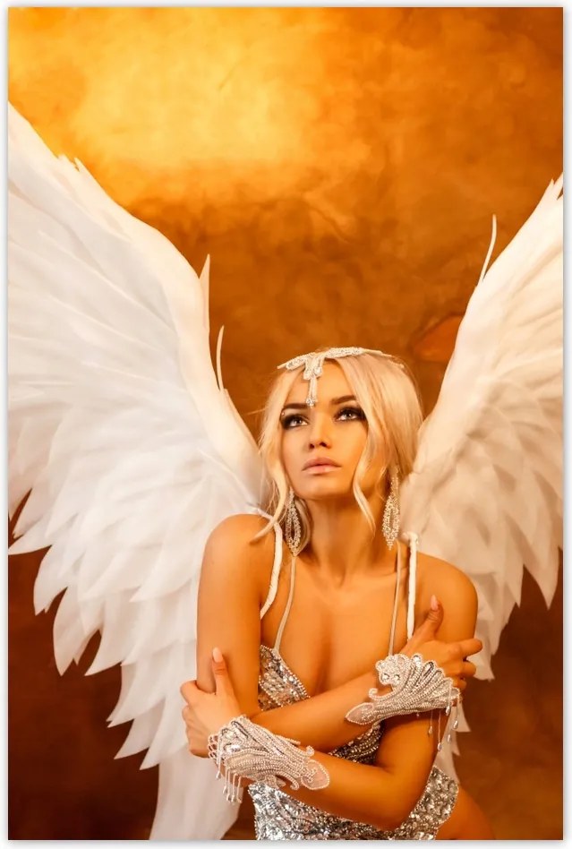 Poszterek 80x120 Angyal szőke haj