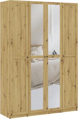 BEN keretes előlap tükörrel | Artisan Tölgy