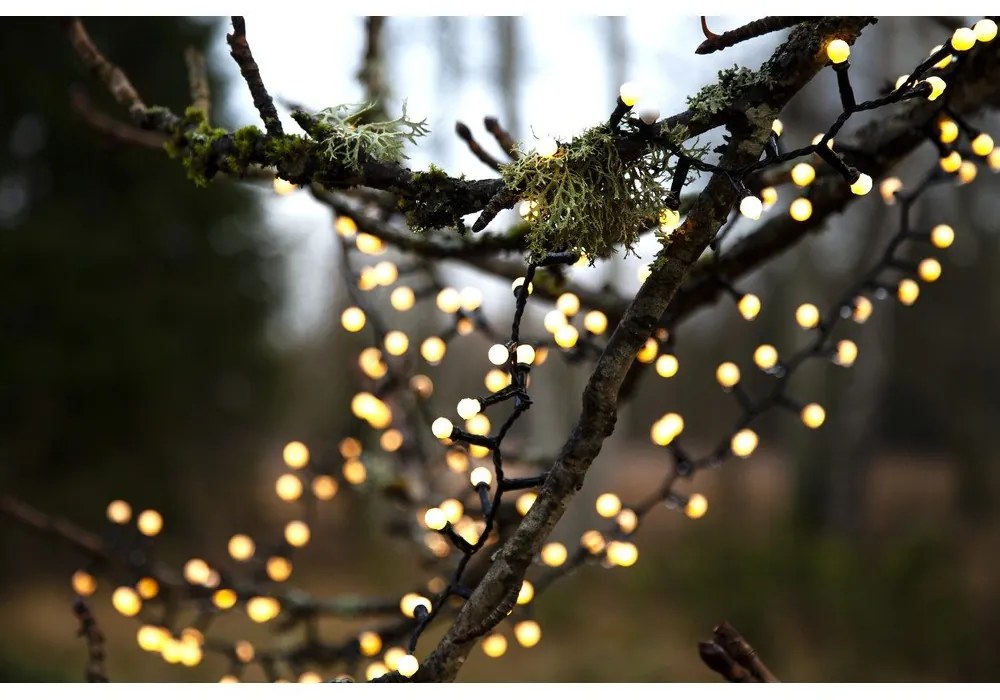 Berry Mini kültéri LED fényfüzér, hosszúság 14 m - Star Trading