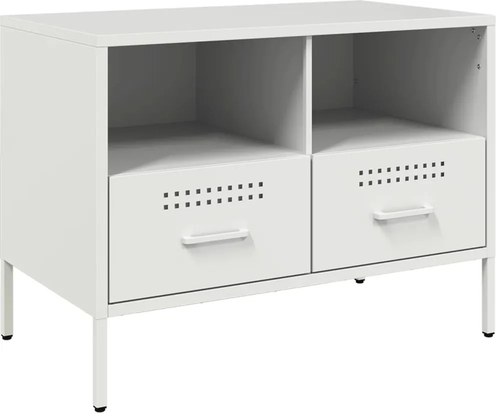vidaXL fehér acél TV-szekrény 68 x 39 x 50,5 cm