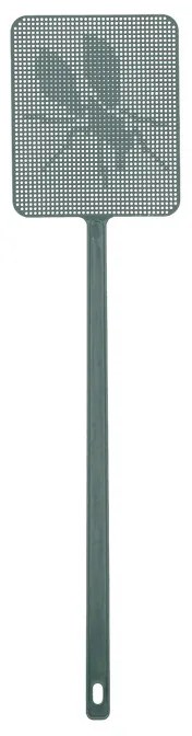 Felakasztható légycsapó, rovar mintás, szürkés zöld, 42 cm