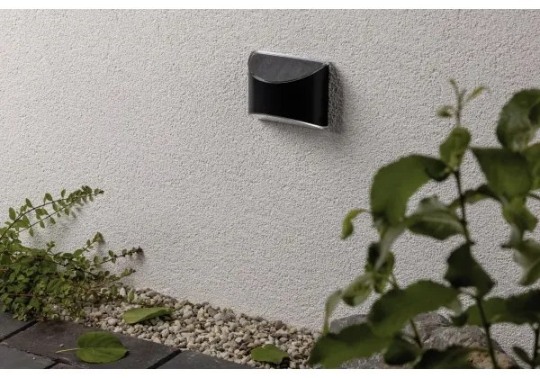 Paulmann 94233 - LED/0,05W IP44 Napelemes fali lámpa ELLIOT 1,2V