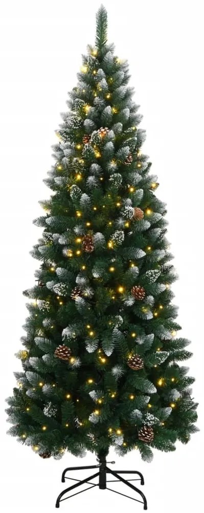 műkarácsonyfa 300 LED-del 240 cm