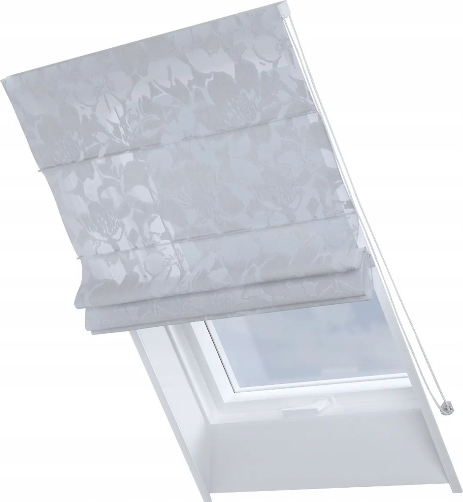 Kész redőny Rimini tetőtéri ablakra 50x60cm fehér