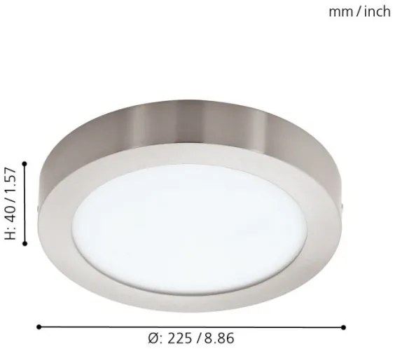 Eglo 96677 - LED RGBW Dimmelhető mennyezeti lámpatest FUEVA-C LED/15,6W/230V BT