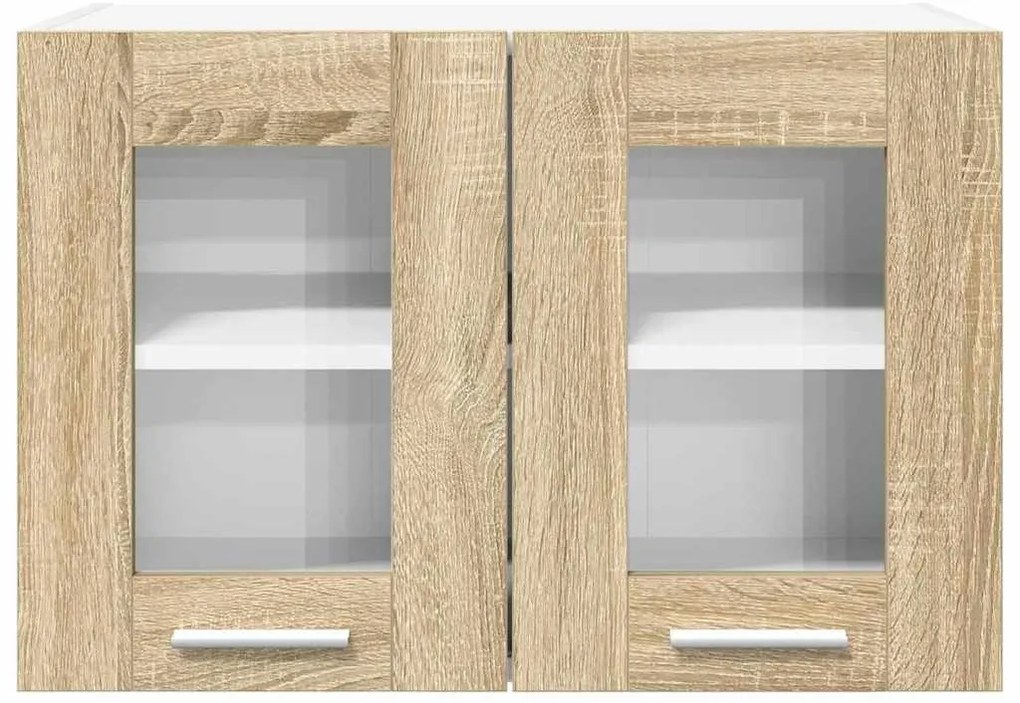 Függő szekrény Riga 2 pcs Sonoma tölgy 60 x 31 x 40 cm Faanyag