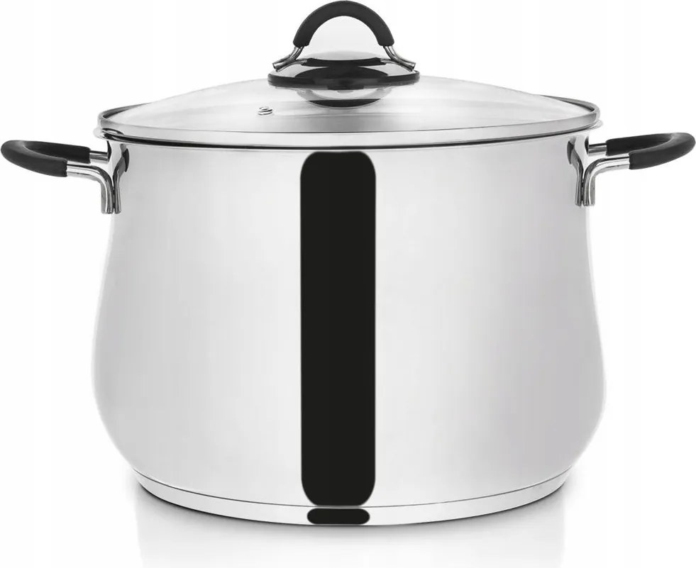 Orion Dalie fazék fedővel rozsdamentes acél 26 cm 10,6L Prémium