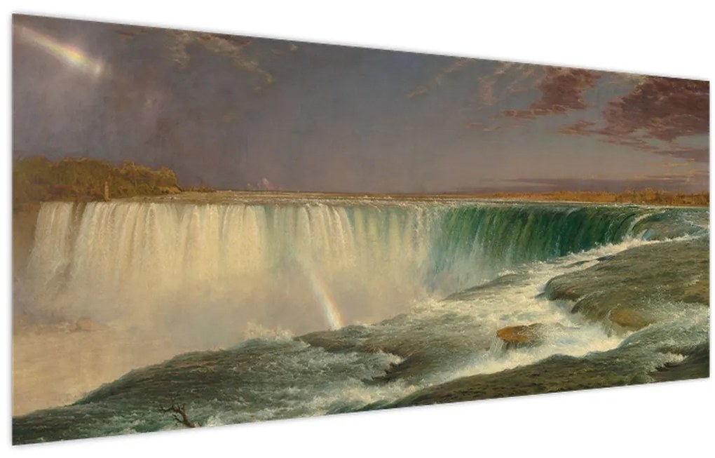 Kép - Frederic Edwin Church, Niagara, reprodukciók (120x50 cm)