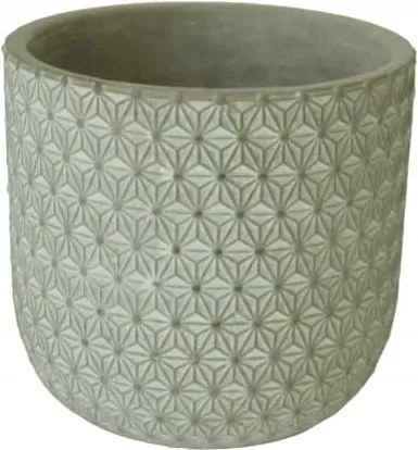 Virágcserép hengervédő H13 beton DEcodomi