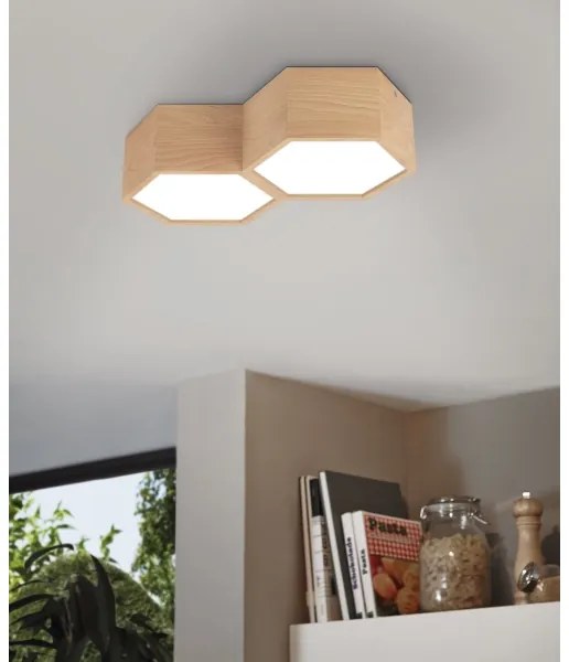 Eglo 98861 - Mennyezeti lámpa MIRLAS 2xE27/9W/230V