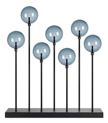 Markslöjd Markslöjd 705192 - Karácsonyi gyertyatartó MÄSTER 7xE5/0,8W/230/12V fekete ML0727