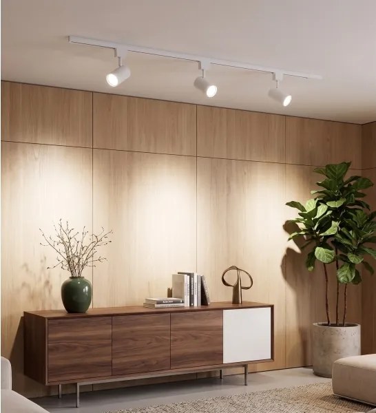 Philips - Sínrendszeres spotlámpa EASYLINK 3xGU10/7W/230V 1m fehér