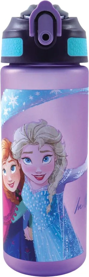 Disney Jégvarázs Modern Magic műanyag matt szívószálas kulacs 600 ml